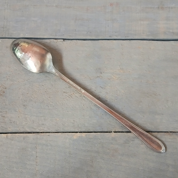 Long Handled Cocktail Spoon Vintage Silverplated Gin Spoon Stir Stick - Picture 5 of 11